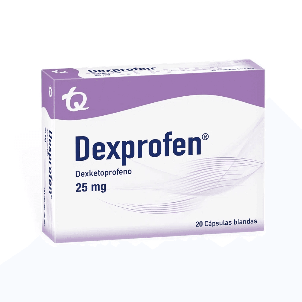 Dexprofen 25Mg Cap Bland Caj X 20