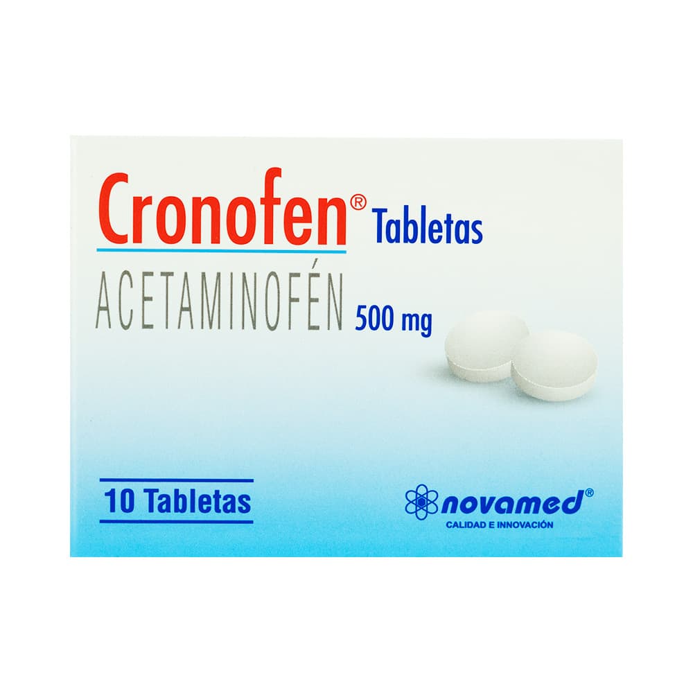 Cronofen 500Mg Tabletas Caja X 10
