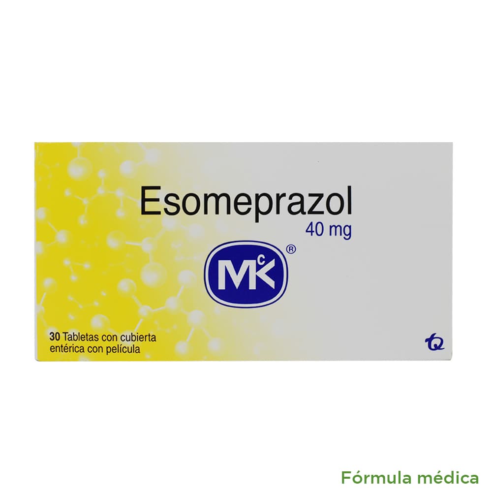 Esomeprazol 40Mg Mk Tableta Liberación Retardada Caja X 30
