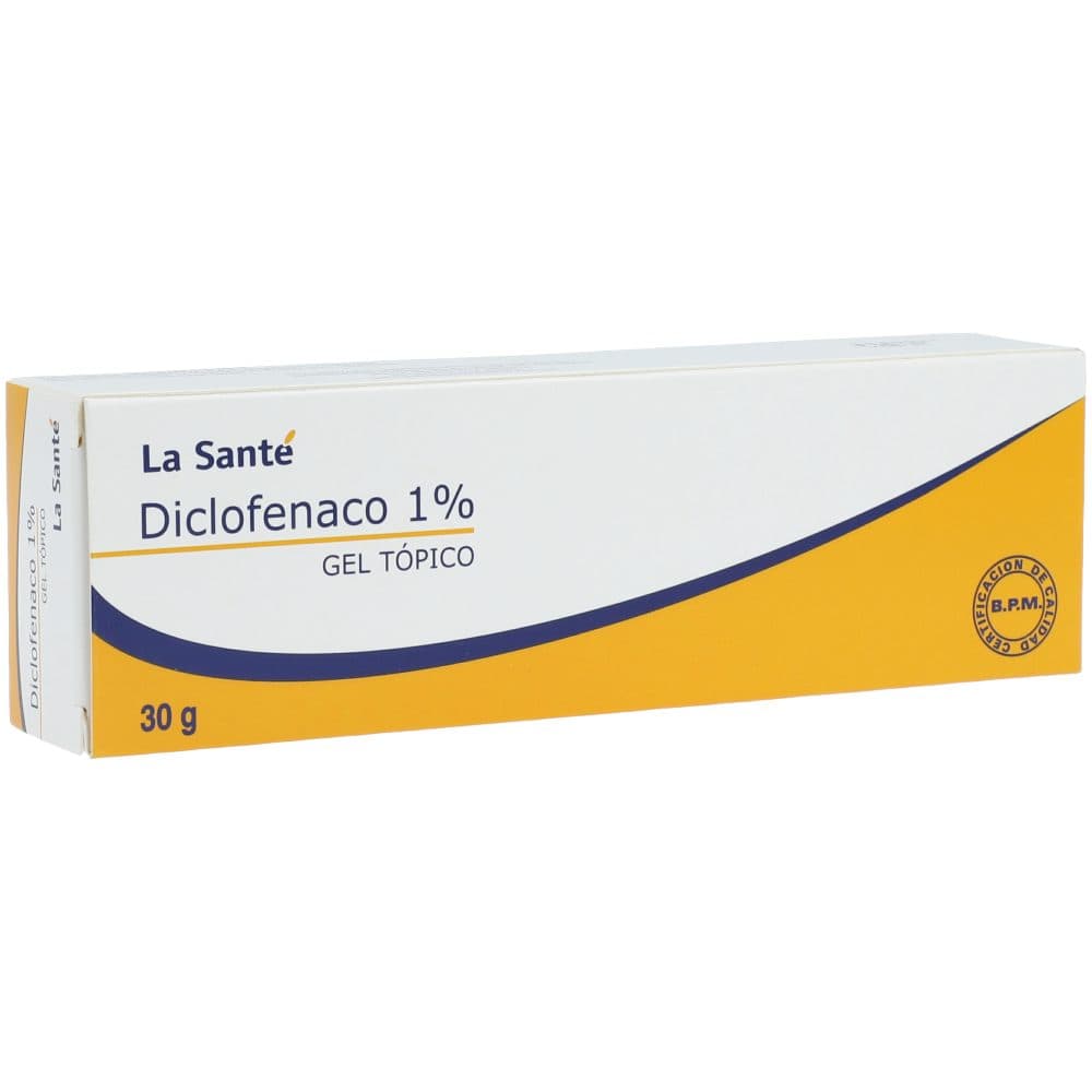 Diclofenaco 1% Gel Tópico Tubo X 30G
