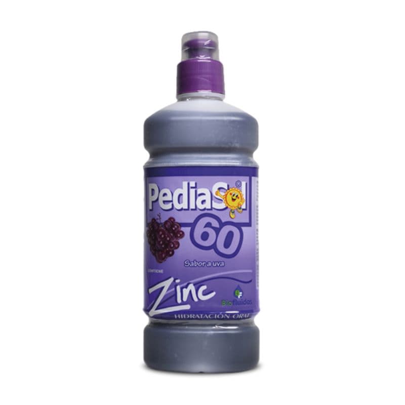 Suero Pediasol Zinc 60Meq(Na)/L Solucion Oral Frasco Por 500Ml Uva