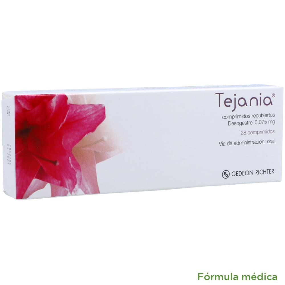 Tejania 0.075Mg Tabletas Recubiertas Caja X 28
