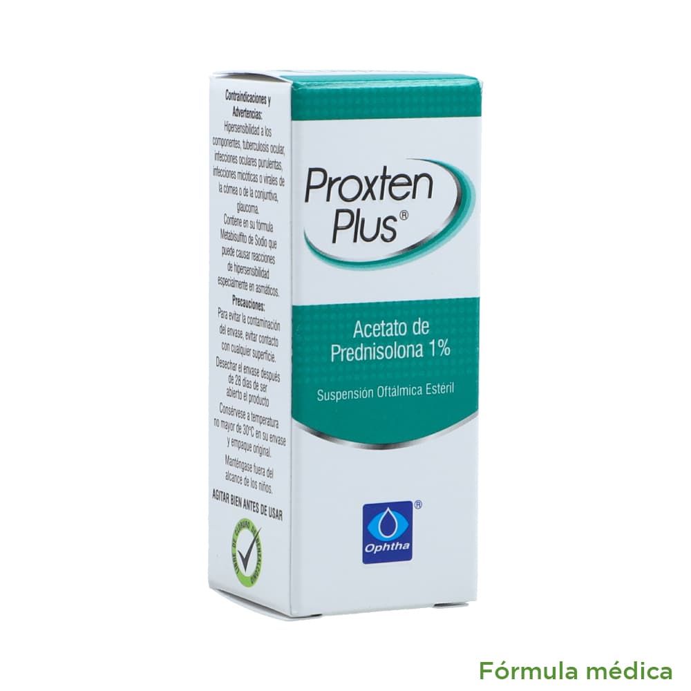 Proxten Plus 10Mg/Ml(1%) Susp Oft Frasco X 5Ml