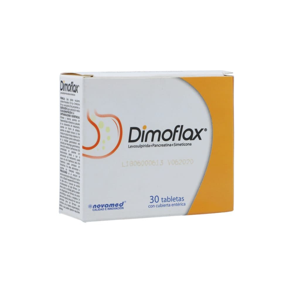 Dimoflax Caja X 30 Tabletas Cubierta Enterica