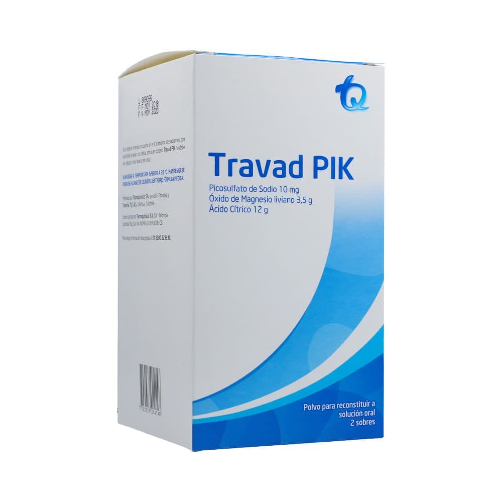 Travad Pik (12+3.5)Gr+10Mg Caja X 2 Sobres Polvo Oral