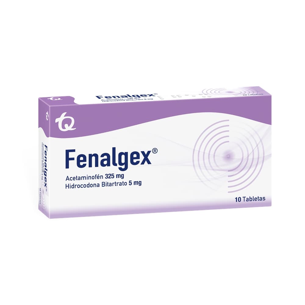 Fenalgex Caja X 10 Tabletas