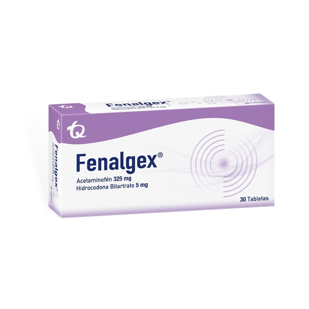 Fenalgex Caja X 30 Tabletas