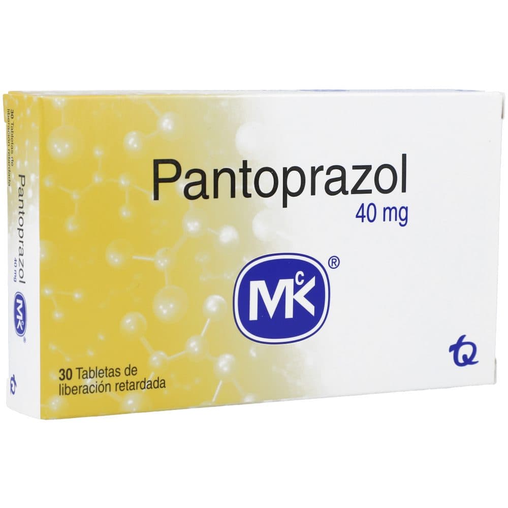Pantoprazol Tabletas Liberación Retardada 40Mg Caja X 30
