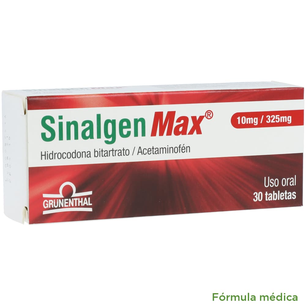 Sinalgen Max Caja X 30 Tabletas