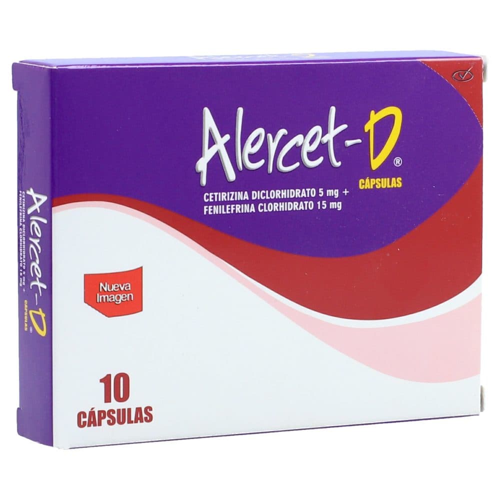 Alercet D Caja X 10 Cápsulas