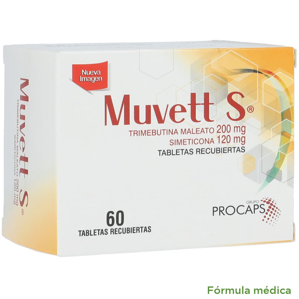 Muvett S Tabletas Recubiertas Caja X 60