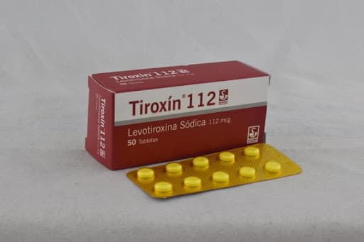 Tiroxin 112Mcg Tableta Caja X 50