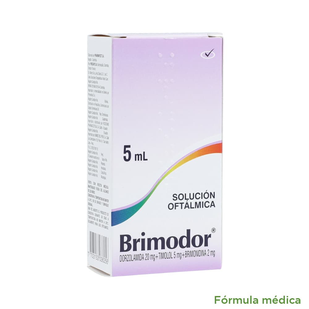 Brimodor Solución Oftálmica Frasco X 5Ml