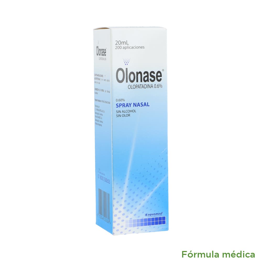 Olonase Solución Nasal 6Mg/Ml(0.6%) Frasco X 20Ml