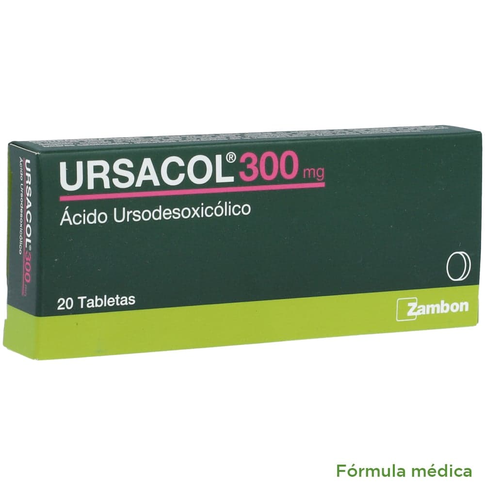 Ursacol 300Mg Tableta Caja X20