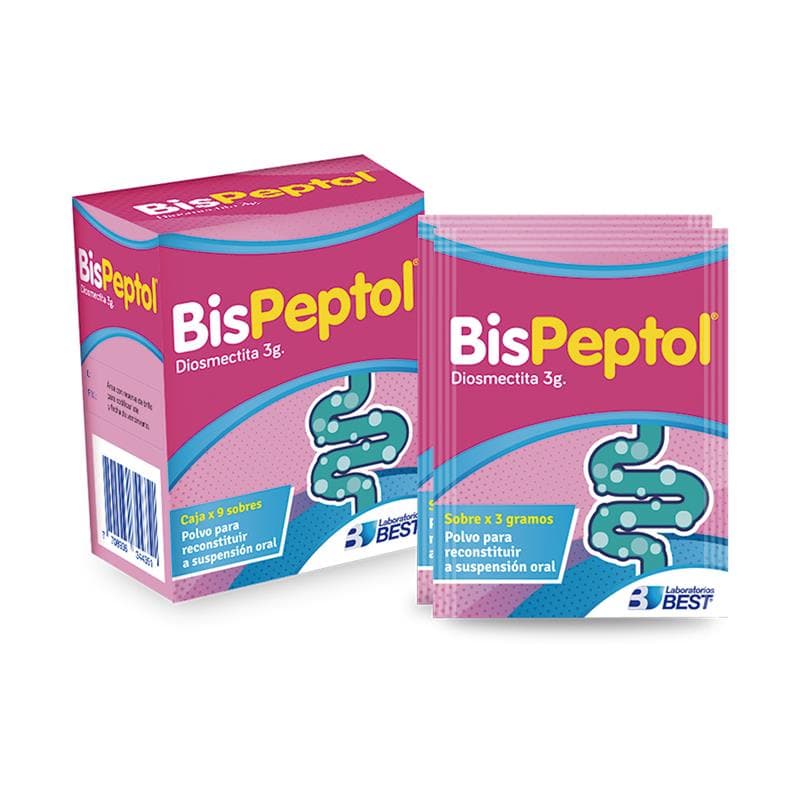Bispeptol 3G Polvo Suspensión Oral Caja X 1 Sobres