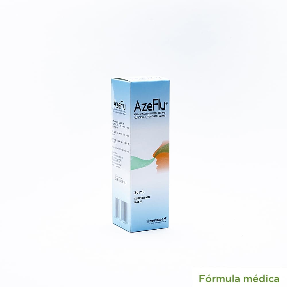 Azeflu (137+50)Mcg/Dosis Suspensión Nasal Atomizador Frasco X 30Ml
