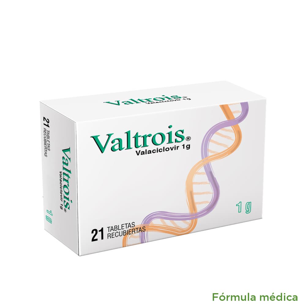 Valtrois Tabletas Recubiertas 1000Mg Caja X 21