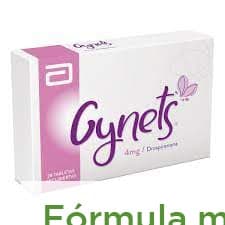 Gynets 4Mg Tabletas Recubiertas Caja X 28