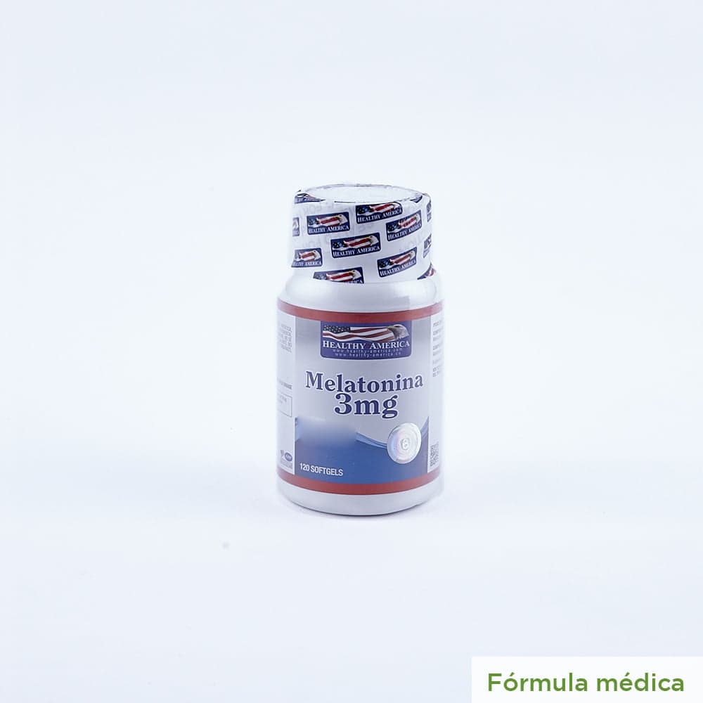 Melatonina 3Mg Frasco X 120 Cápsulas Blandas