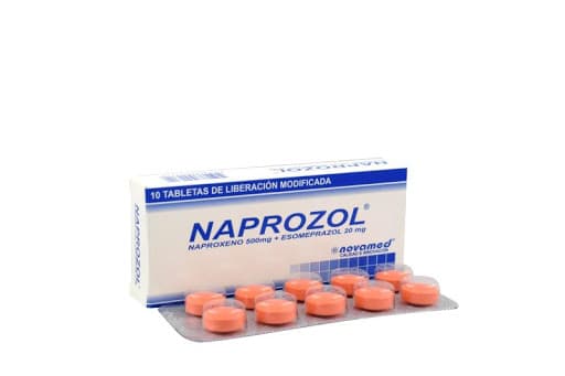 Naprozol (20+500) Mg Caja X 10 Tabletas Liberación Retardada