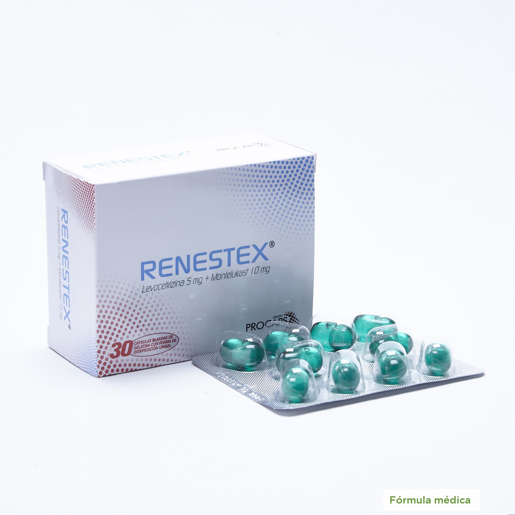 Renestex Cápsulas Blandas (5+10)Mg Caja X 30