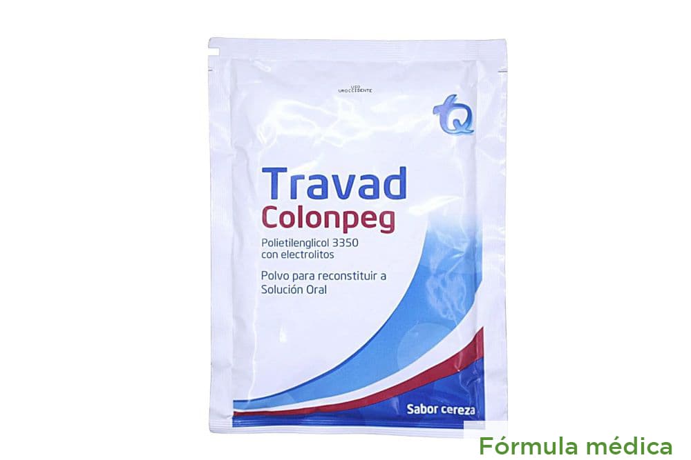 Travad Colonpeg (105+4.6)Gr/Sobre Polv Solucion Oral Sobre Sabor Cereza