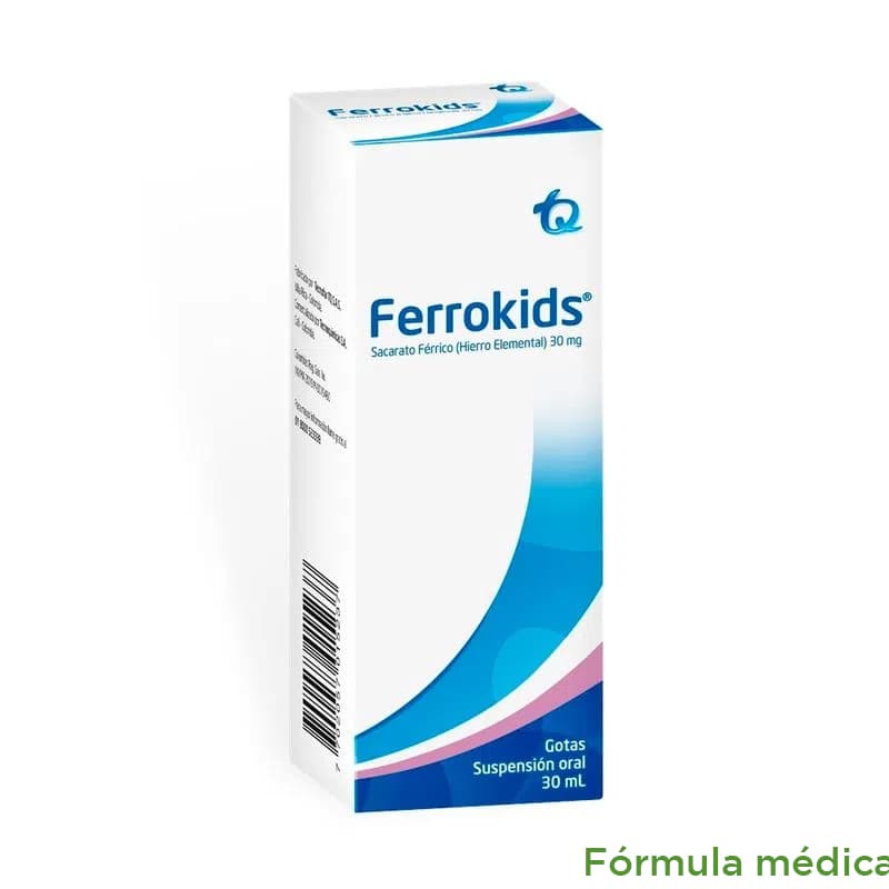 Ferrokids 150Mg(Fe)/5Ml(30Mg(Fe)/Ml) Solución Oral Frasco X 30Ml