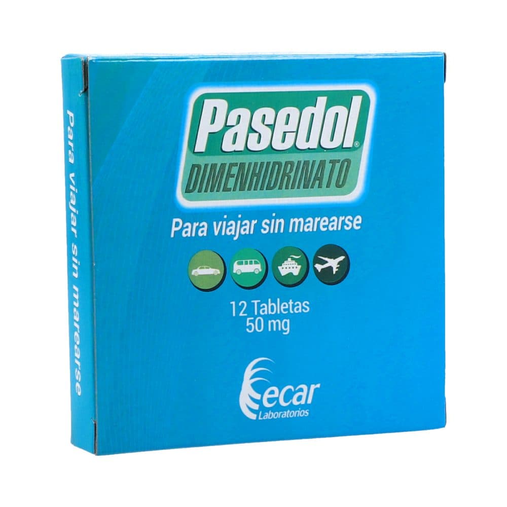 Pasedol 50 Mg Caja X 12 Tabletas