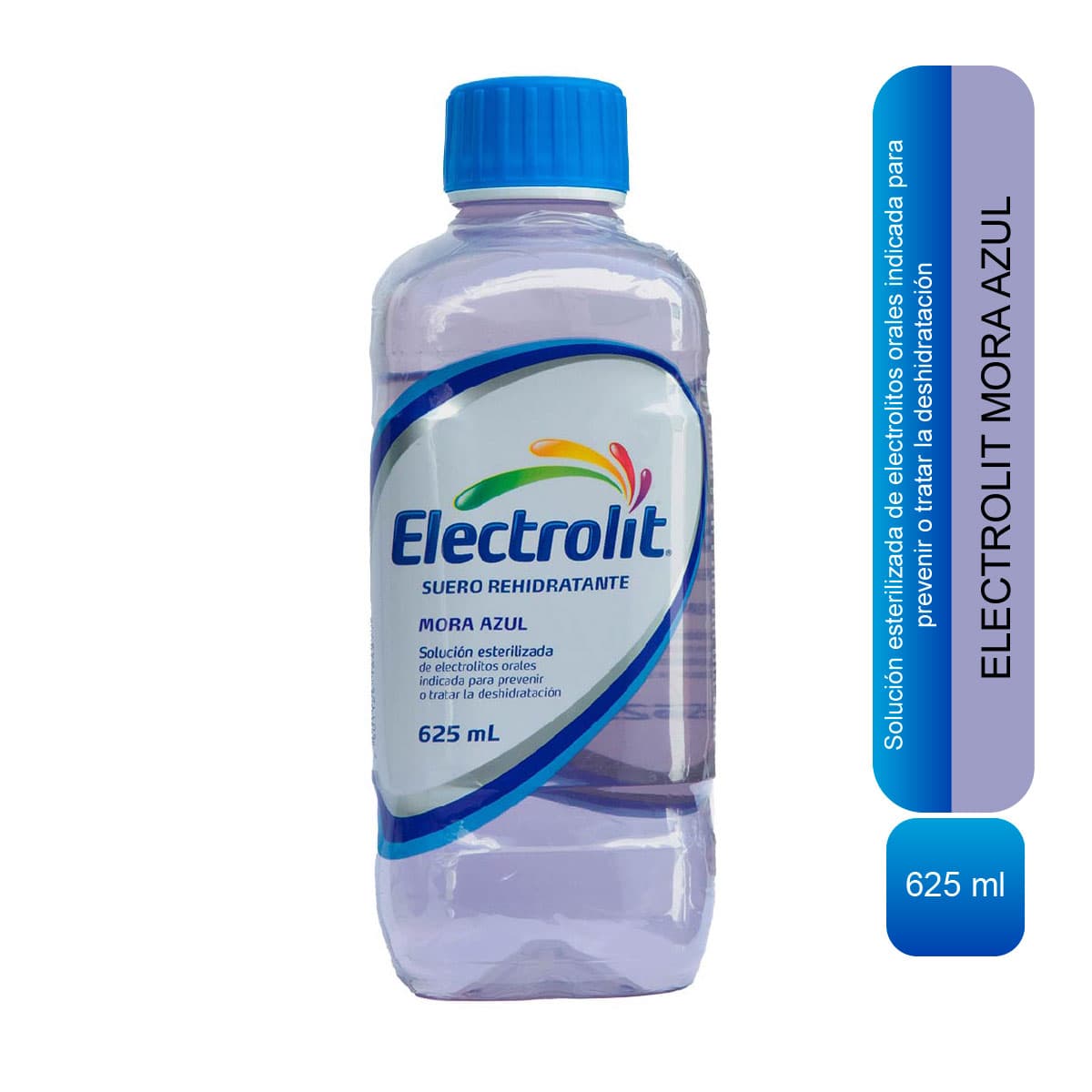 Electrolit Mora Azul Solución Oral 30 mEq 625 ml