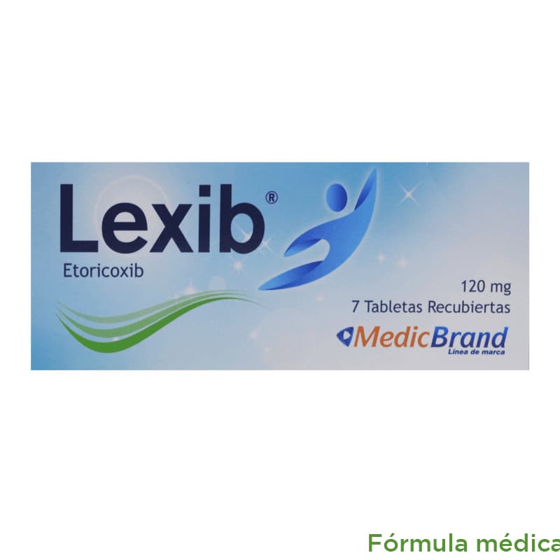 Lexib 120Mg Tabletas Recubiertas Caja X 7