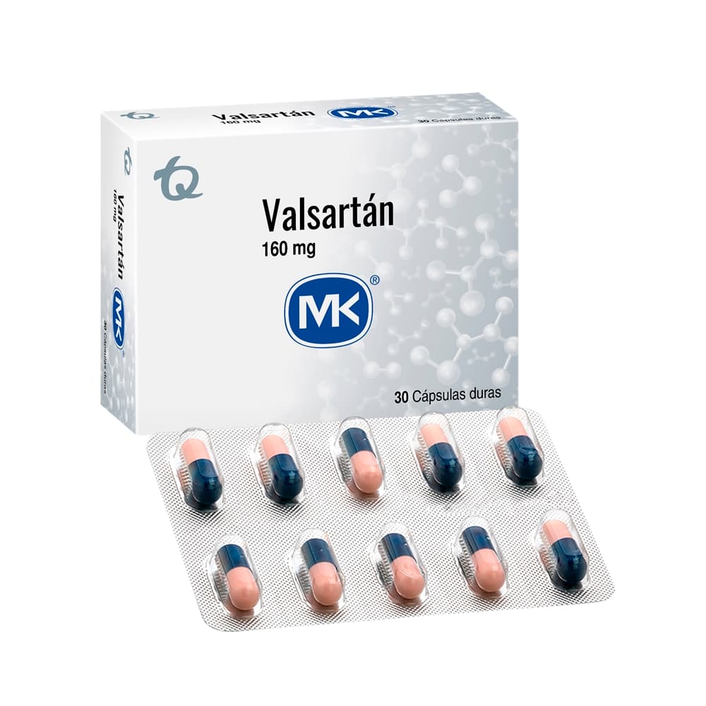 Valsartan 160Mg Cap Caj X 30 Mk
