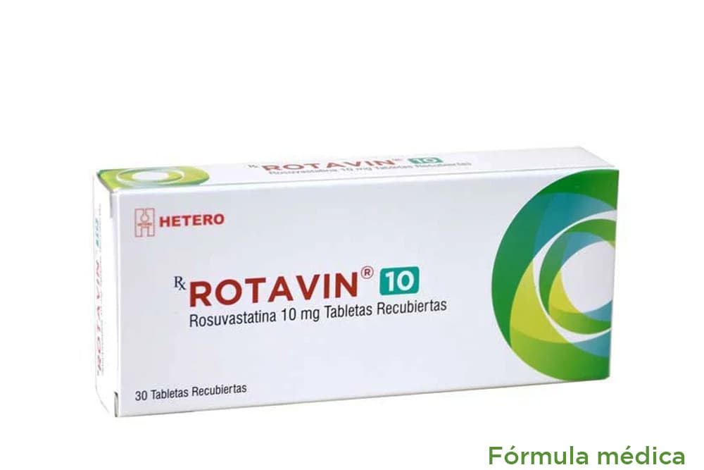 Rotavin 10Mg Tabletas Recubiertas Caja X 30