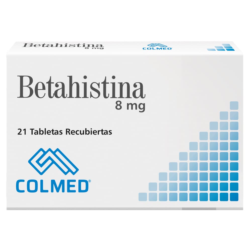 Betahistina 8Mg Tab Rec Caj X 21 Colmed