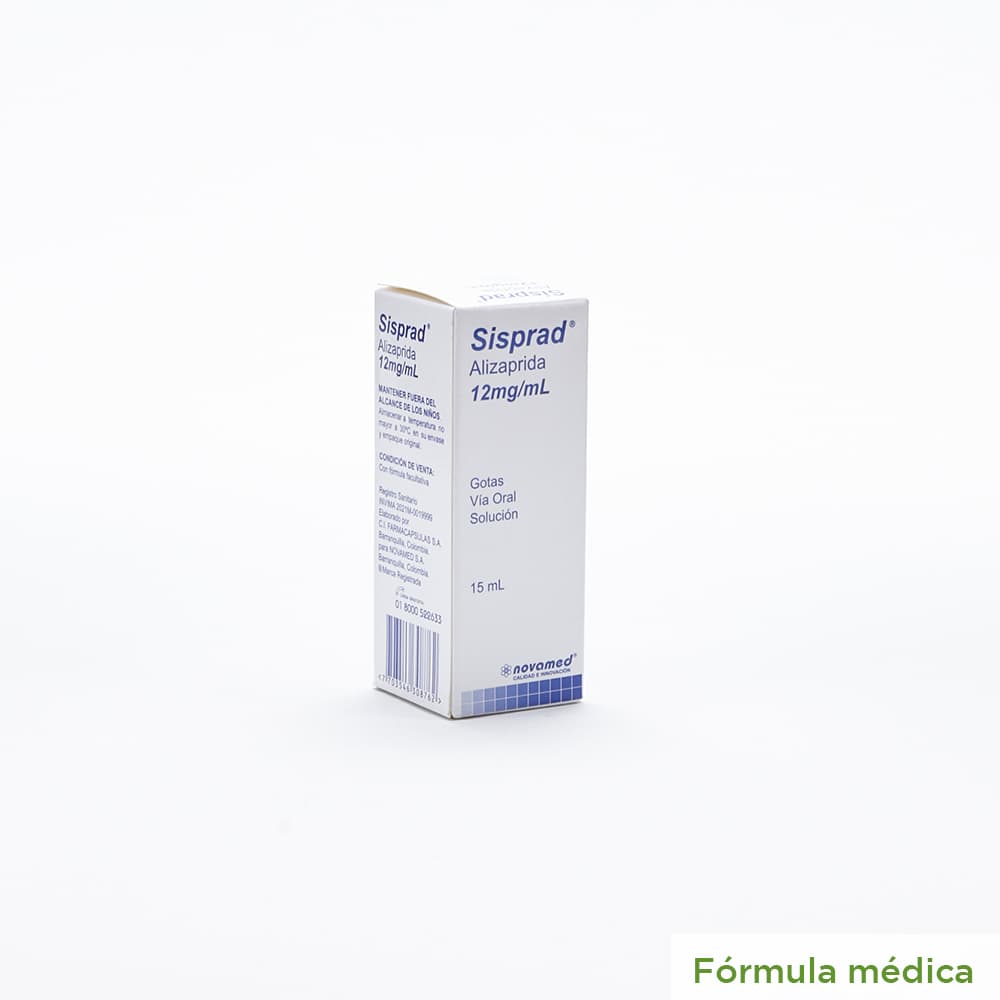Sisprad Gotas 12Mg/Ml(1.2%) Solución Oral Frasco X 15Ml