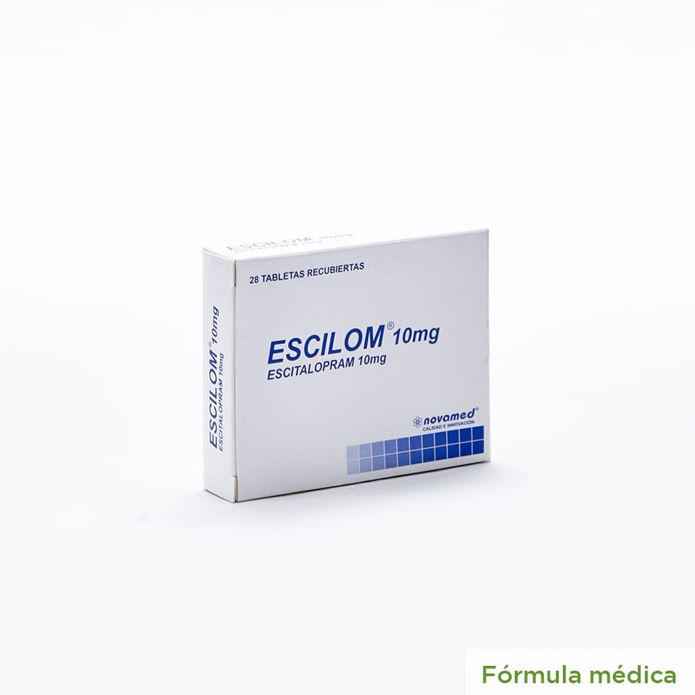 Escilom 10Mg Tabletas Recubiertas Caja X 28