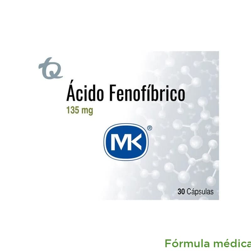 Fenofibrico Acido 135Mg Capsula Caja X 30