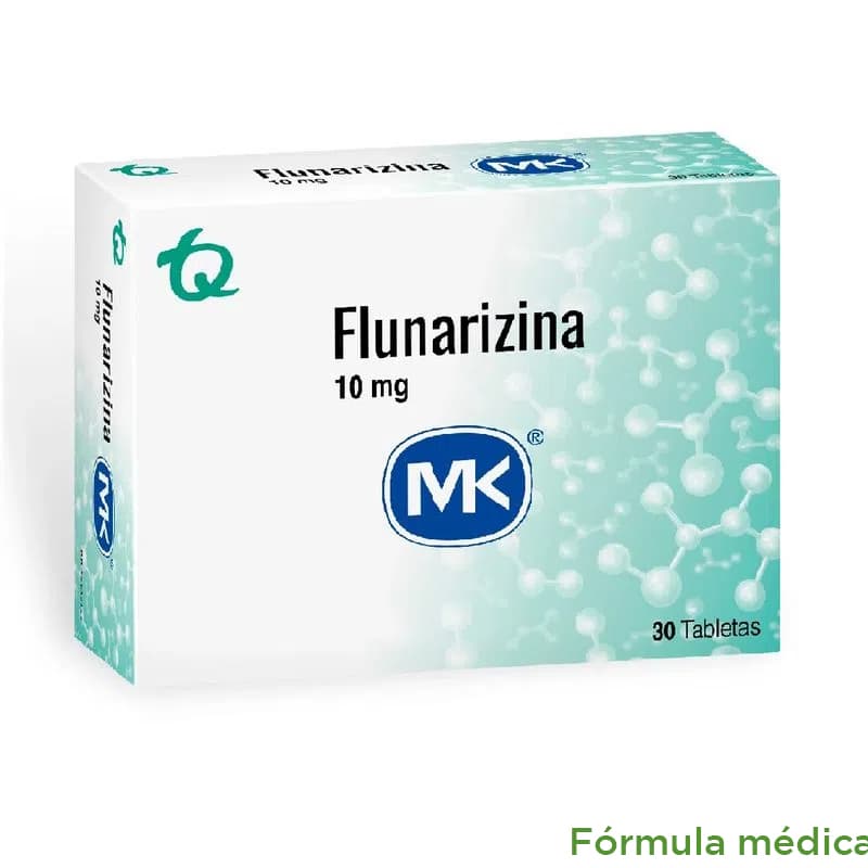 Flunarizina 10Mg Tabletas Caja X 30 Mk
