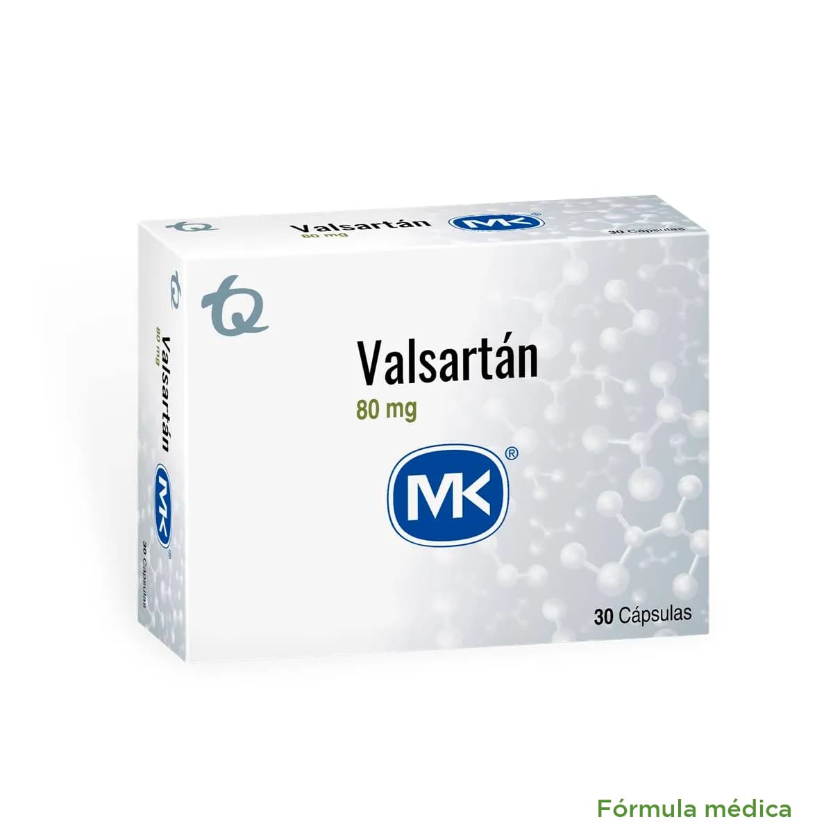 Valsartan 80Mg Capsula Caja X 30 Mk