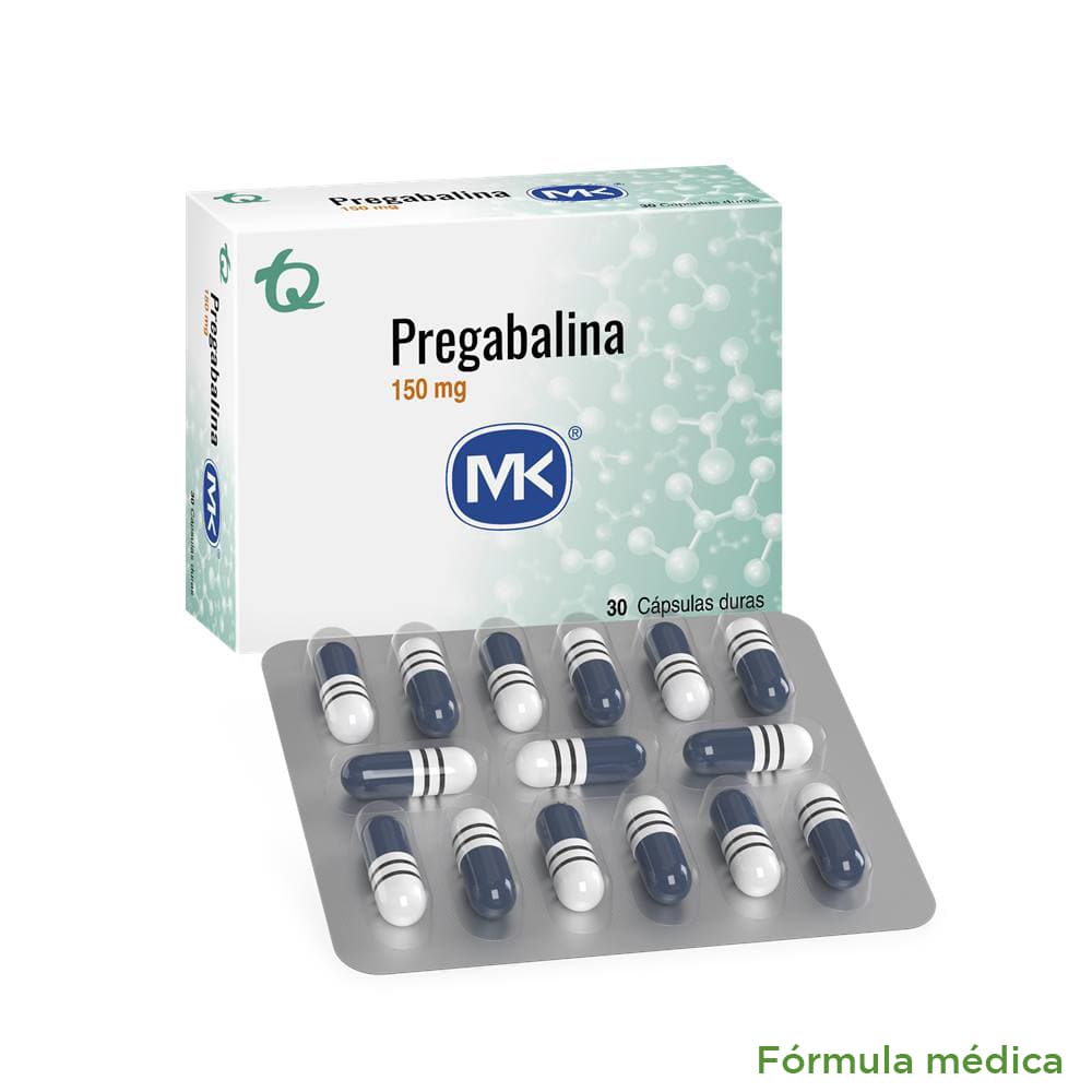 Pregabalina 150Mg Capsulas Caja X 30 Mk