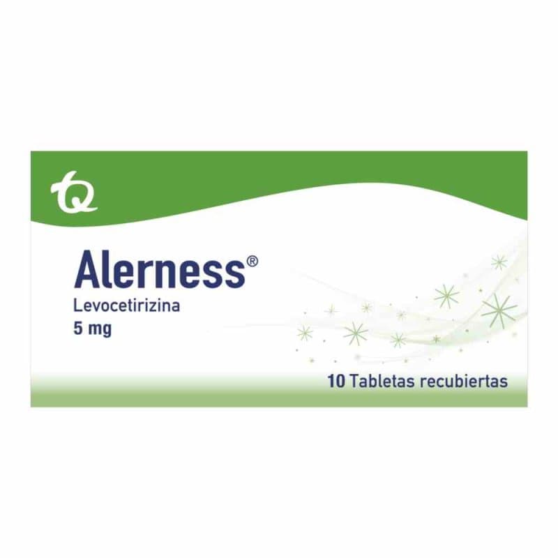 Alerness 5Mg Tableta Rec Caja X 10