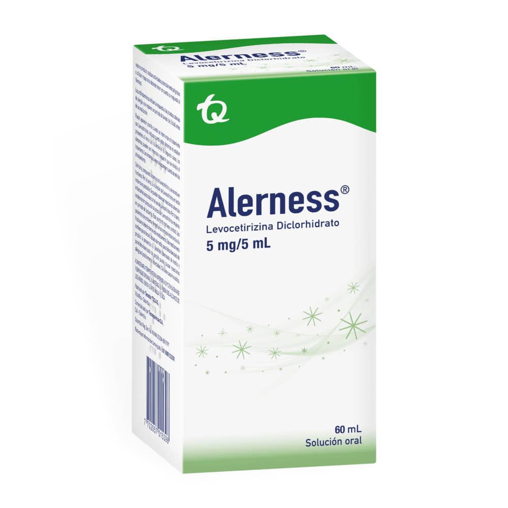 Alerness 5Mg/5Ml(1%) Solucion Oral Frasco X 60Ml