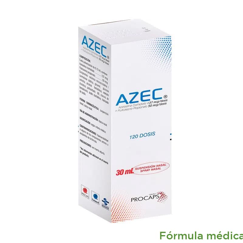 Azec (137+50)Mcg/Dosis Susp Nas Frasco X 30Ml X 120 Dosis