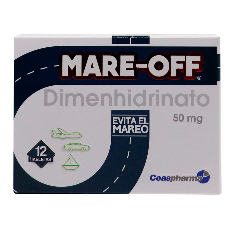 Mare Off 50Mg Tabletas Caja X 12