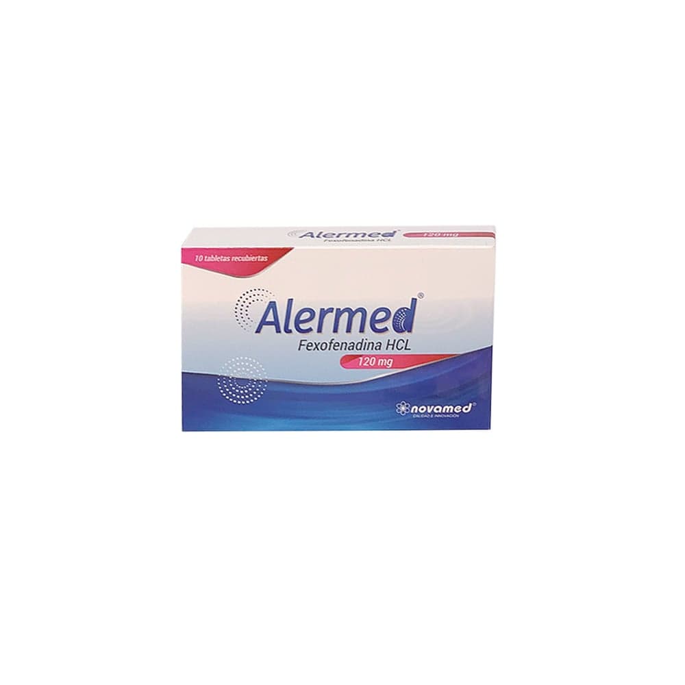 Alermed 120Mg Tabletas Recubiertas Caja X 10