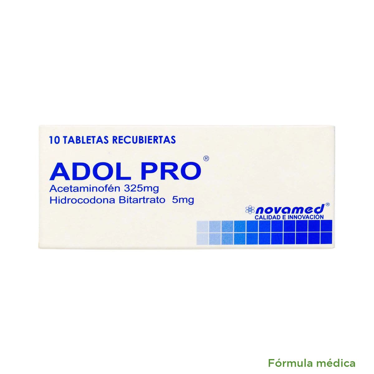 Adol Pro (325+5)Mg Tabletas Recubiertas Caja X 10