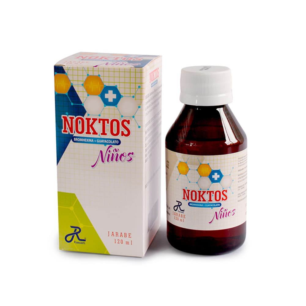 Noktos Ninos (2+50)Mg/5Ml(0.04+1)% Jarabe Frasco X 120Ml