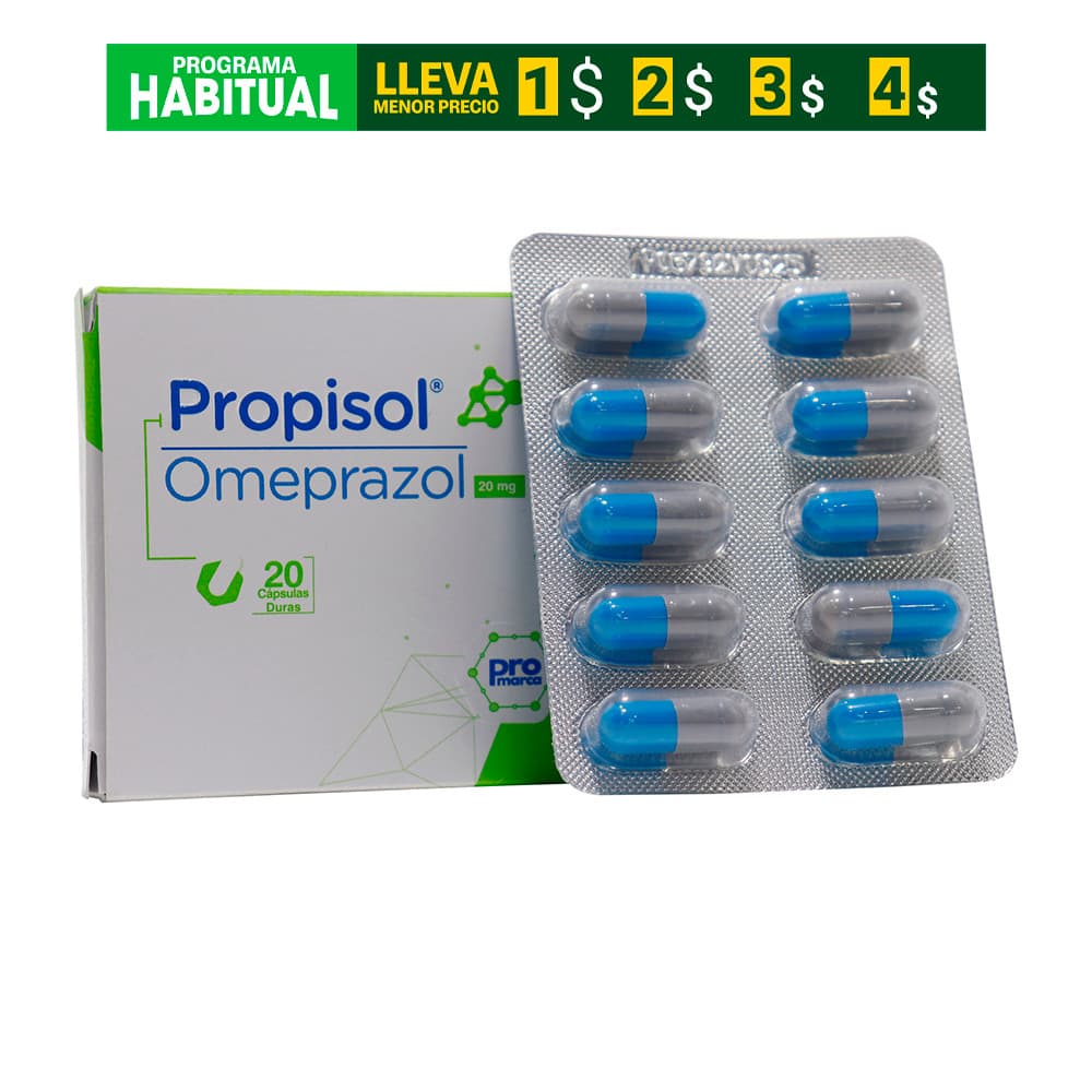 Propisol 20Mg Capsulas Caja X 20