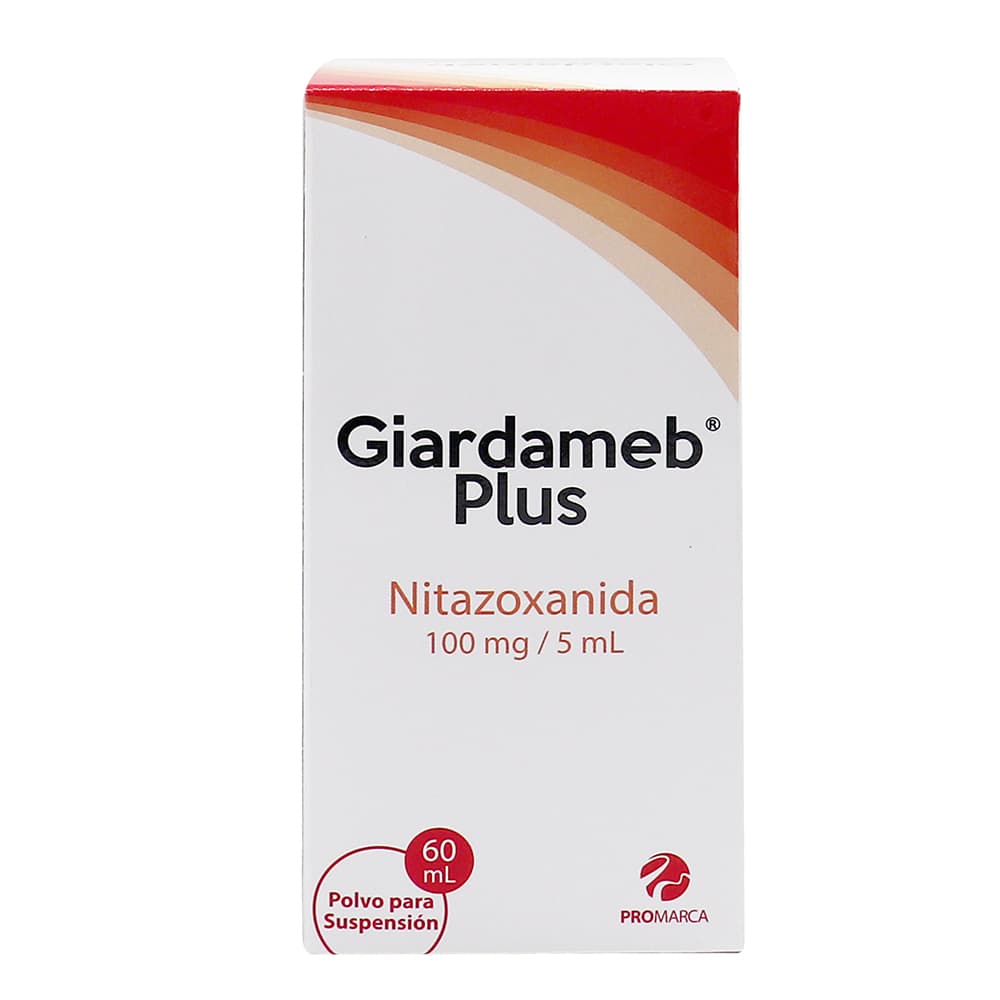 Giardameb Plus 100Mg/5Ml(2%) Polvo Suspension Oral Frasco X 60Ml