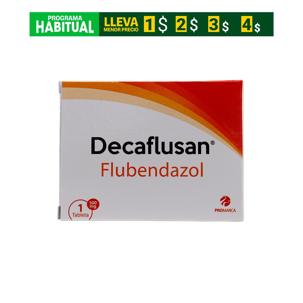 Decaflusan 500Mg Tabletas Caja X 1